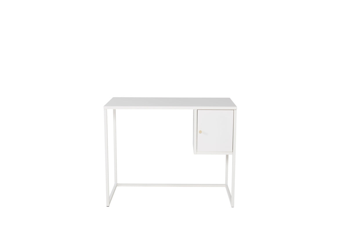 FjÃ´rd - Bureau - Wit Metaal - 95x45x75cm - Bakal
