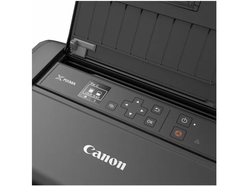 Canon PIXMA TR150 - Printer - farve - blækprinter - A4/Legal - op til 9 ipm (mono) / op til 5.5 ipm (farve) - kapacitet: 50 ark - USB 2.0, Wi-Fi(n) - Uden Batteri