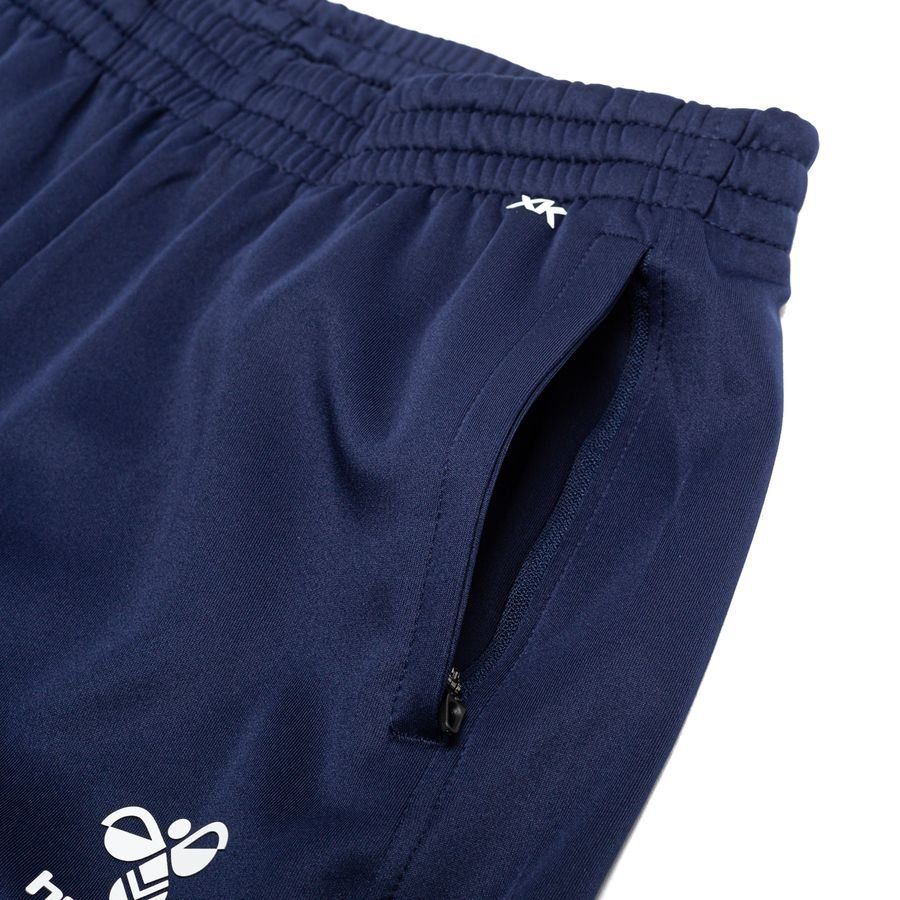 Hummel DBU Fodboldskole Entraîneur Poly Jogging - Bleu Marine