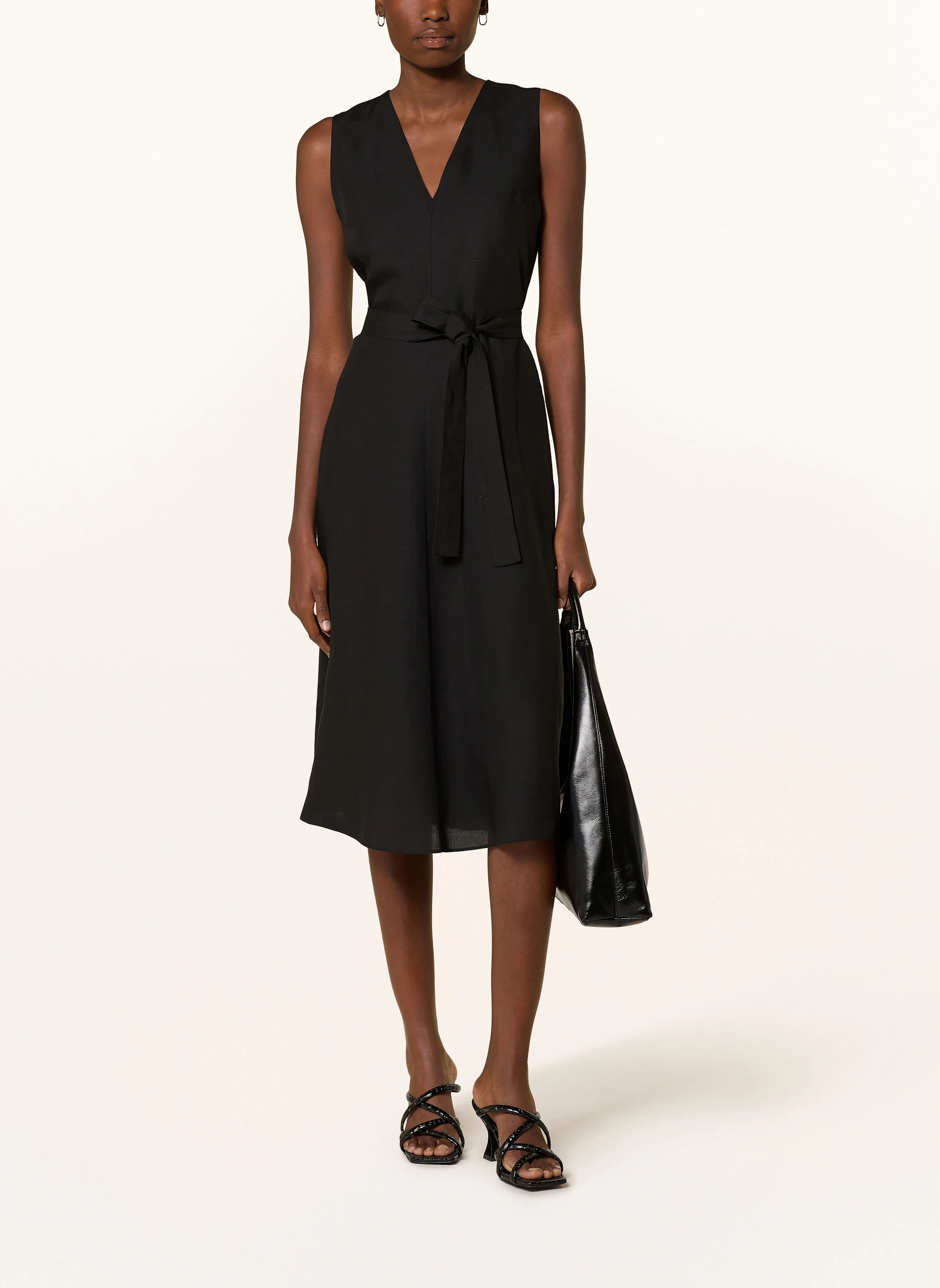 Calvin Klein Kleid mit Leinen