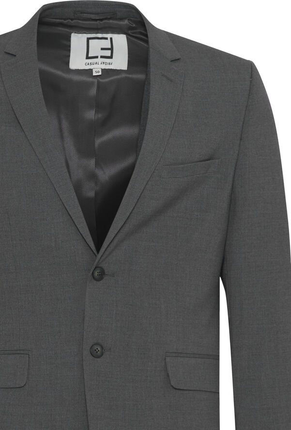 Casual Friday CFBERND Blazer Mid grey melange