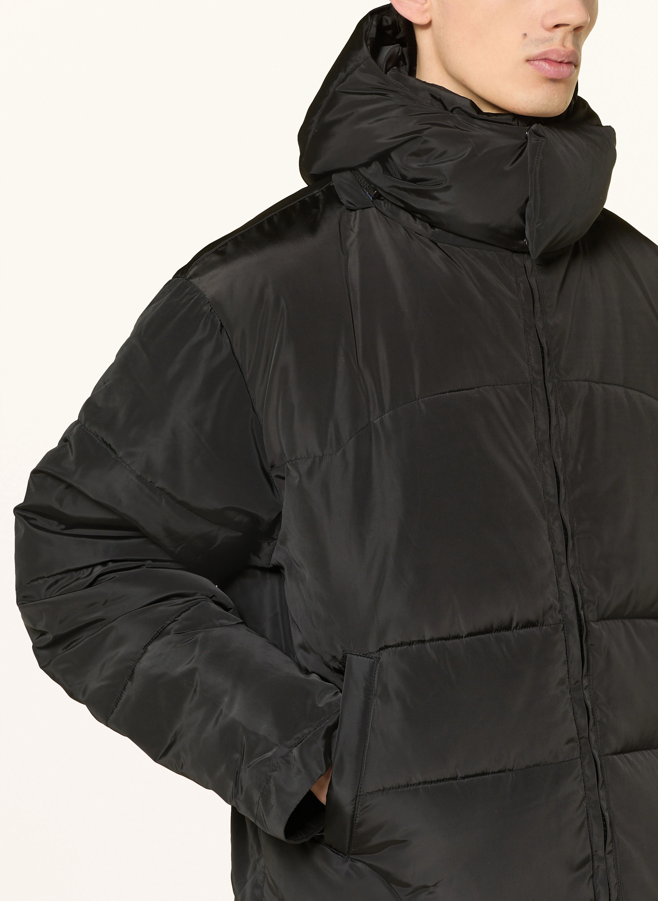 RETERNITY Steppjacke mit abnehmbarer Kapuze