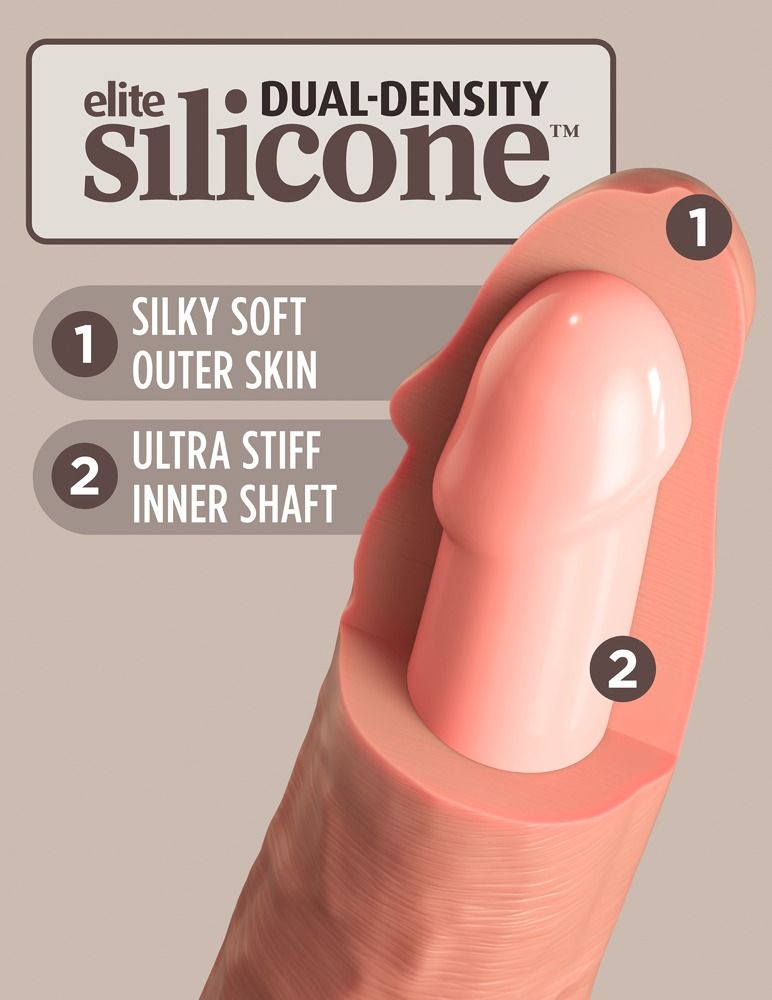 King Cock Elite Naturdildo 