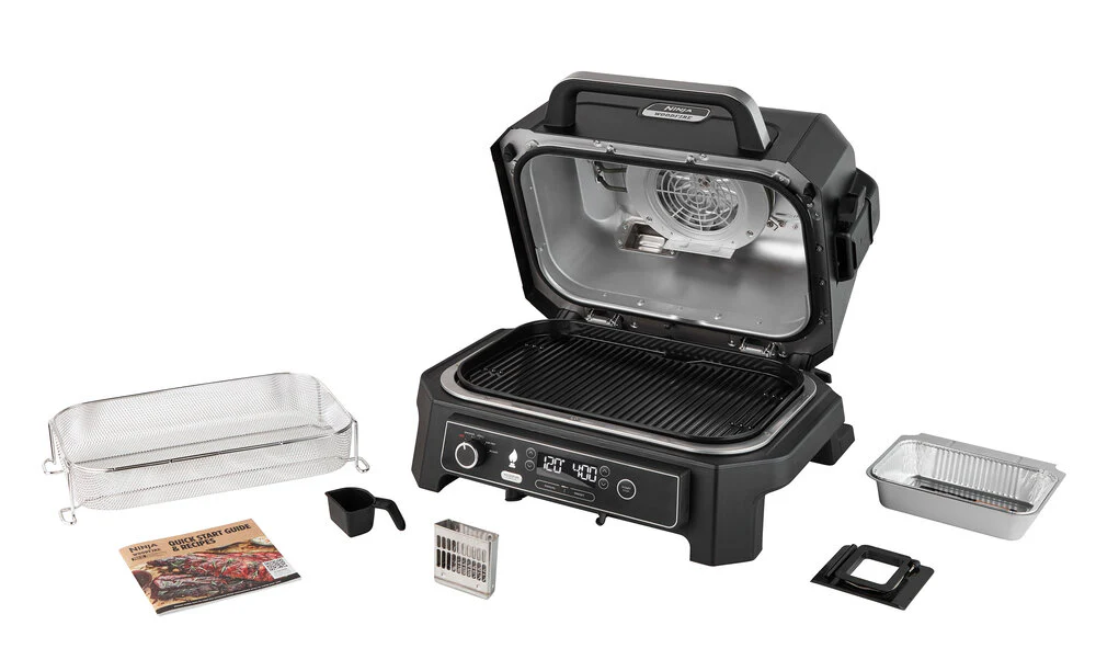 Ninja  Woodfire XL Electric BBQ grill - sort