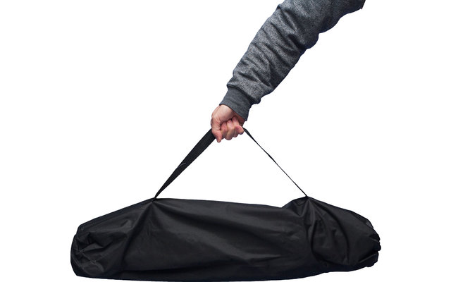 Basic Nature Travelchair Komfort Faltstuhl schwarz
