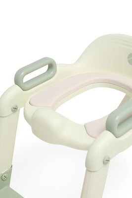 Beemoo CARE Assist Toalettsete med Stige, Soft Green