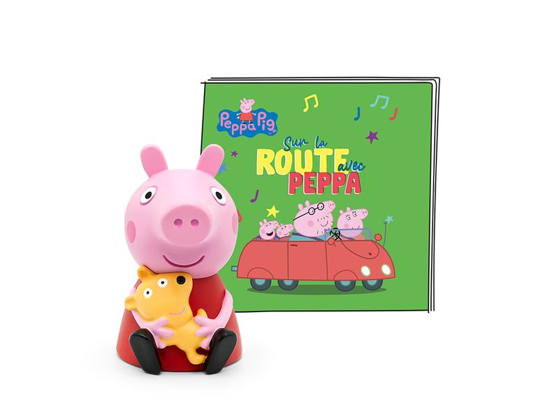 Tonies Hörbuch Peppa Pig – Sur la route avec Peppa -FR- Hörspiel