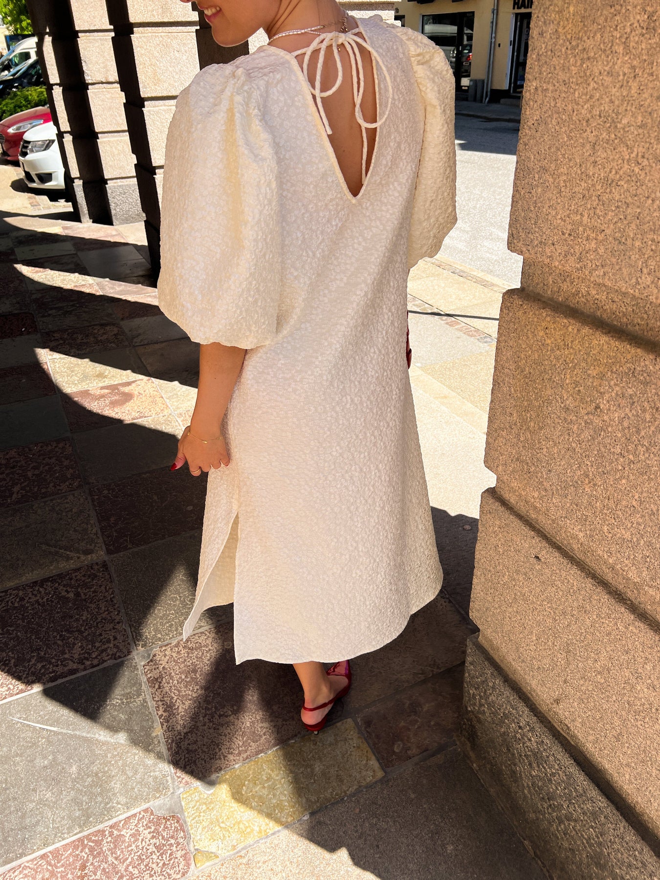 Noella Reno Pastis Long Dress cream