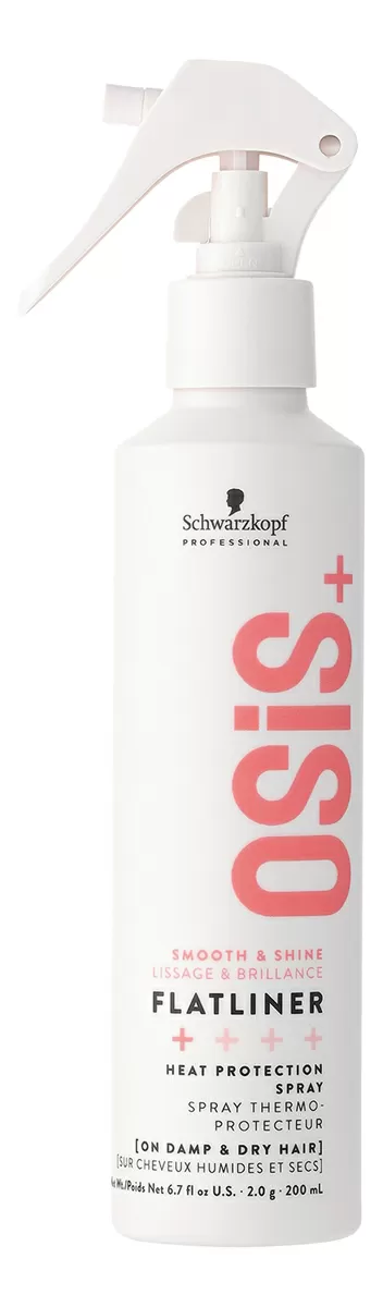 Schwarzkopf OSIS  Flatliner Heat Protection Spray - 200 ml.