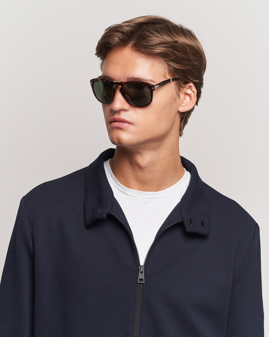 Persol 0PO0714 Sunglasses Havana/Green