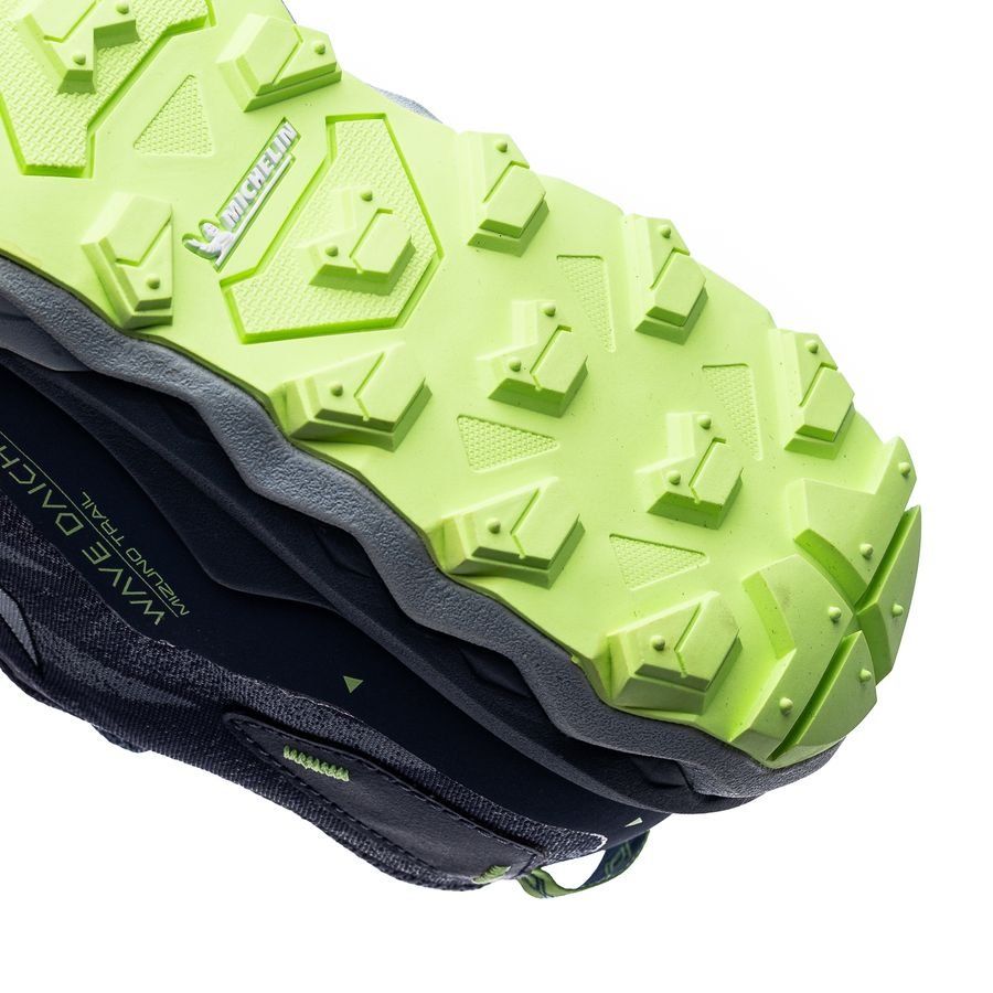 Mizuno Chaussures de Running Wave Daichi 7 - Bleu/Bleu/Vert Femme