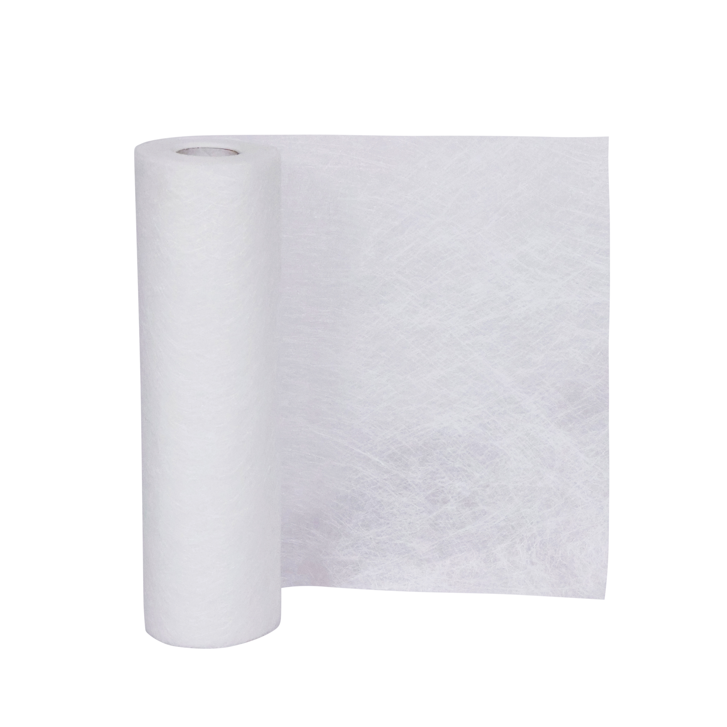 Tischläufer Vlies 23 cm x 25 m weiss