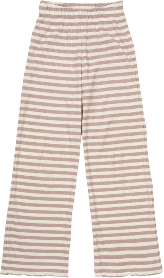 The New TNMoore Wide Rib Pants Adobe rose stripe