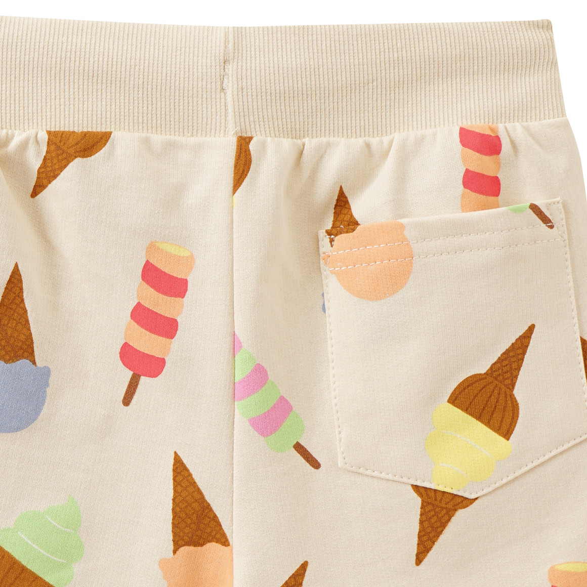 Topomini Baby T-Shirt und Joggingshorts im Set beige