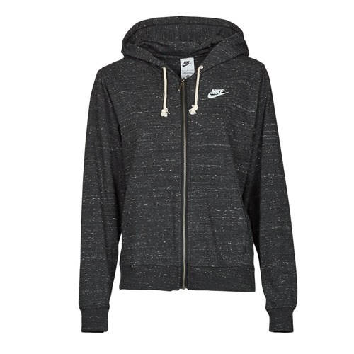 Nike - Full-Zip Hoodie - BLACK/WHITE