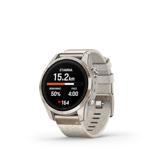 Garmin Epix Pro (Gen 2) 010-02802-20 Sapphire Edition Smartwatch, Soft Gold, 42 mm