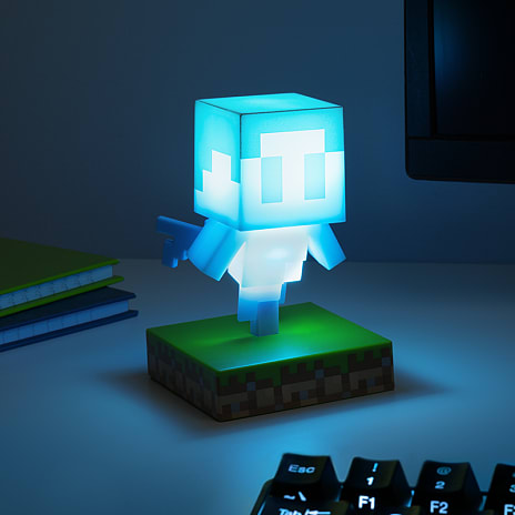 Minecraft Allay lampe - blå