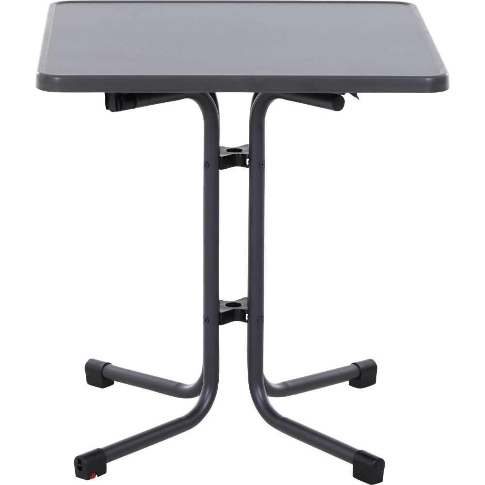 Klapptisch PACO - anthrazit - quadratisch - 70 cm