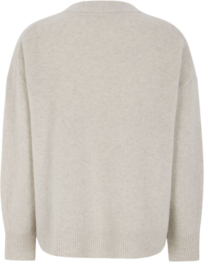 esmé studios ESCleo O-neck Knit Nacreous clouds mélange