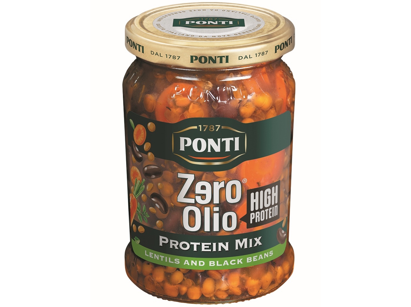 MIX PROTEINA LENTIL PONTI ZERO OLEO 300GRS