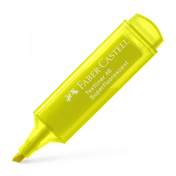 Faber-Castell Marcador Superfluorescente Textliner 46: Amarelo