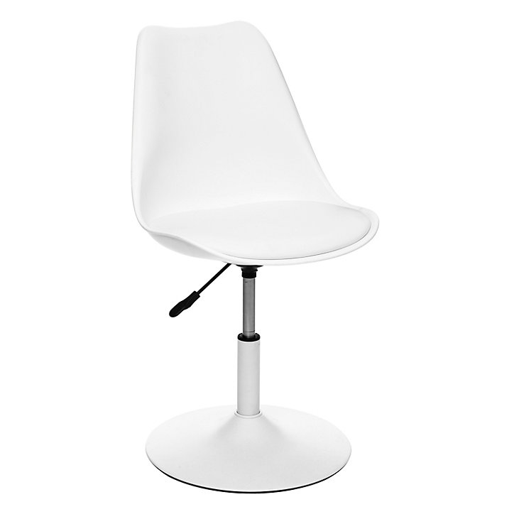 Lot de 2 chaises de table réglable Aiko blanc