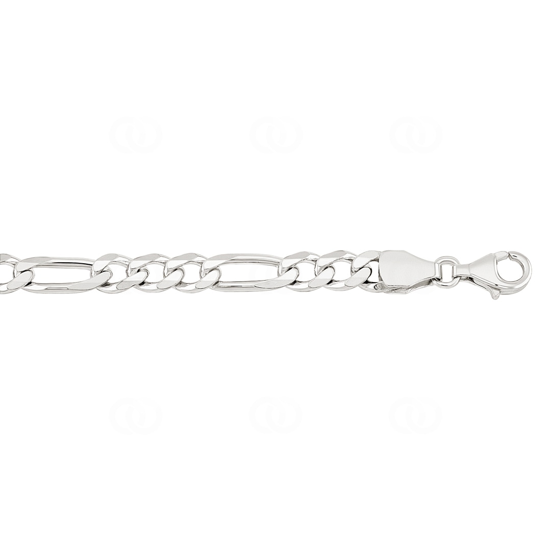 Figaroarmband 925 Silber 6.3mm