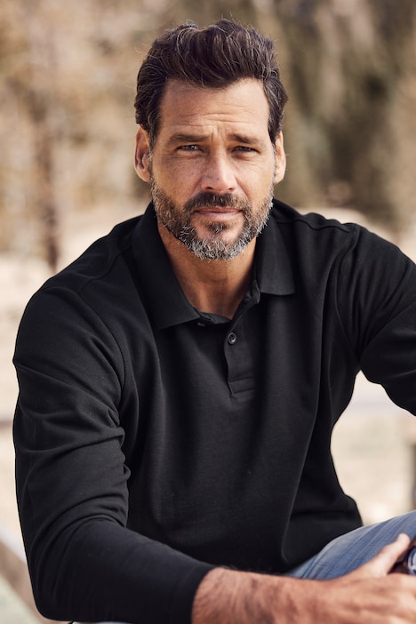JP 1880 Poloshirt, Basic, Langarm, Piqué, bis 8 XL