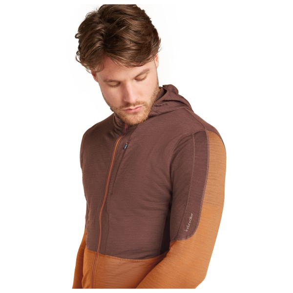 Icebreaker - Merino 200 Realfleece Descender L/S Zip Hoodie - Pull polaire