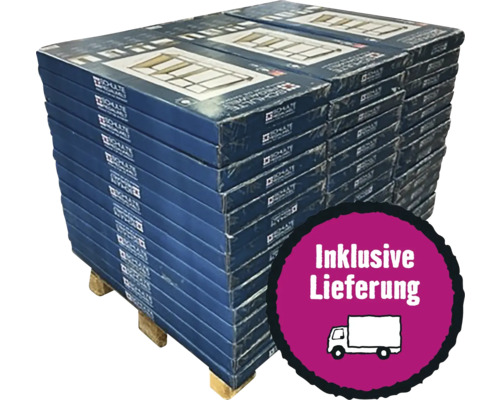 Pallet zware boutloze stellingkast Schulte zwart getextureerd 180x90x40 cm 5 houten planken draagvermogen 875 kg 42 stuks