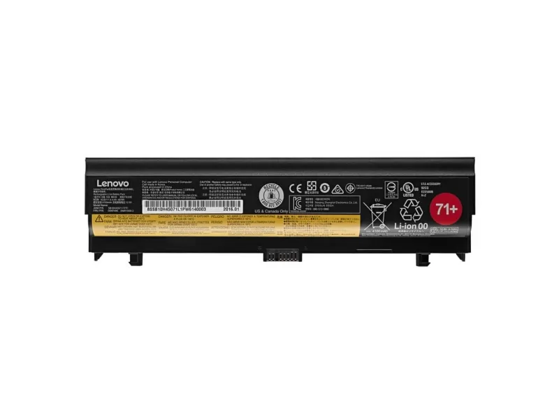 Lenovo ThinkPad Battery 71  - Batteri til bærbar computer - Litiumion - 6-cellet - 48 Wh - for ThinkPad L560 20F1, 20F2; L570 20J8, 20J9, 20JQ, 20JR