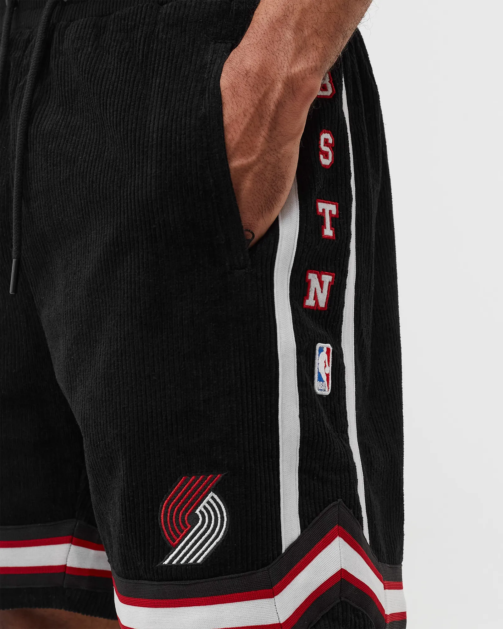 BSTN Brand BSTN & NBA Portland Trail Blazers Corduroy Shorts