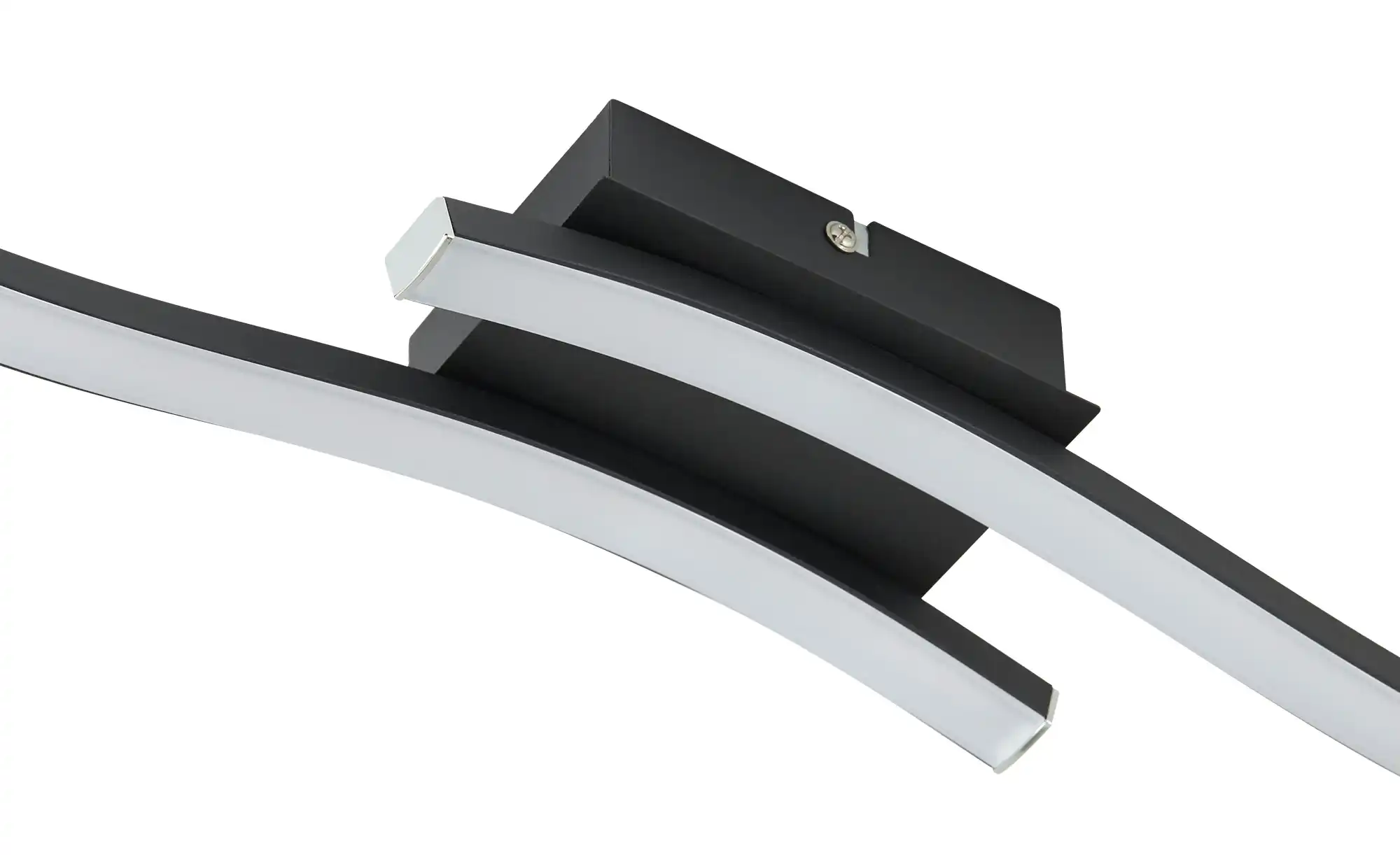 Trio LED-Deckenleuchte, 2-flammig, schwarz