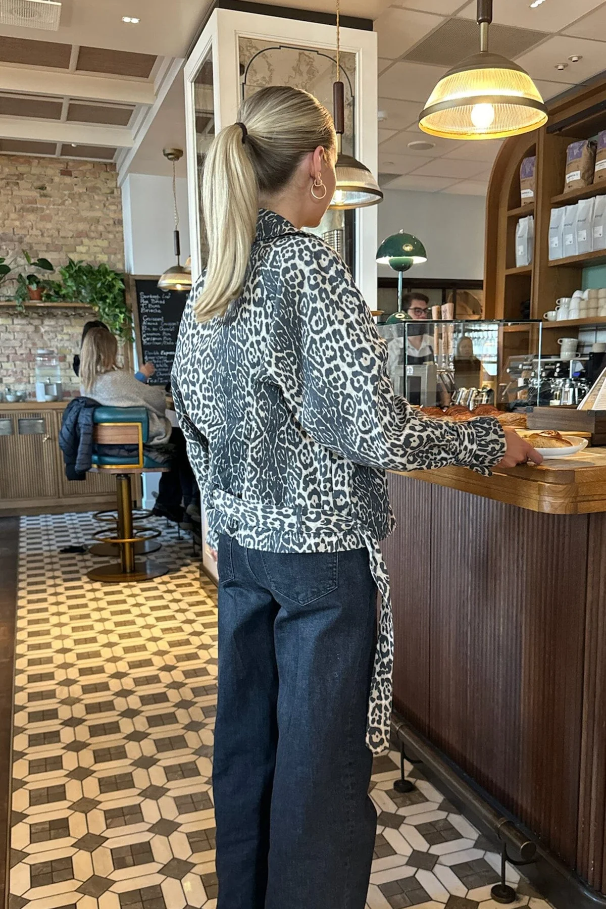 BYIC Almaic Trenchcoat lp leo print
