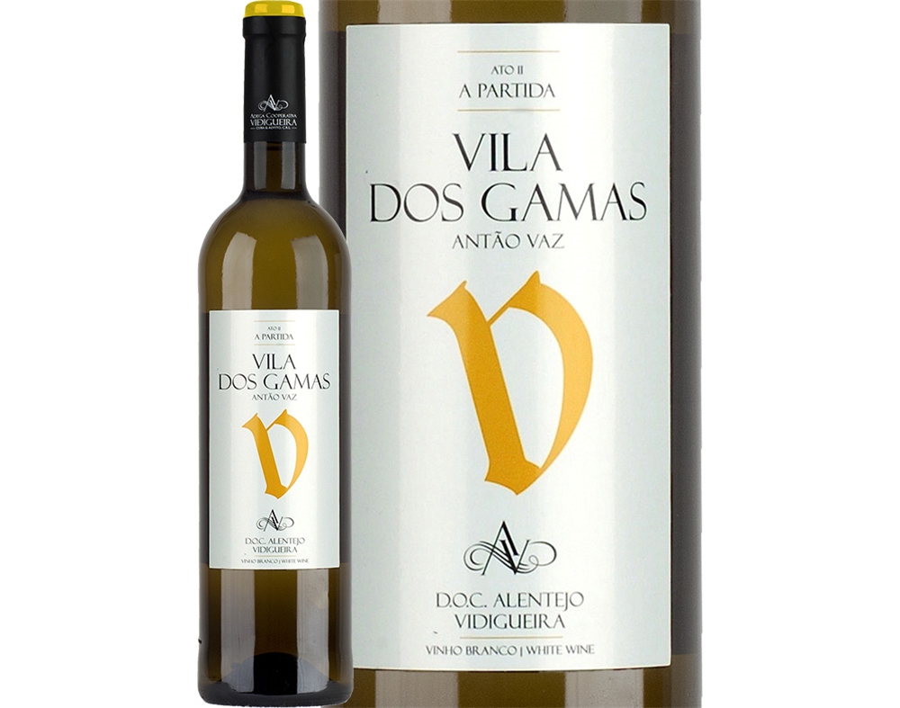 VINHO BRANCO VILA DOS GAMAS ANTÃO VAZ ALENTEJO 0.75L