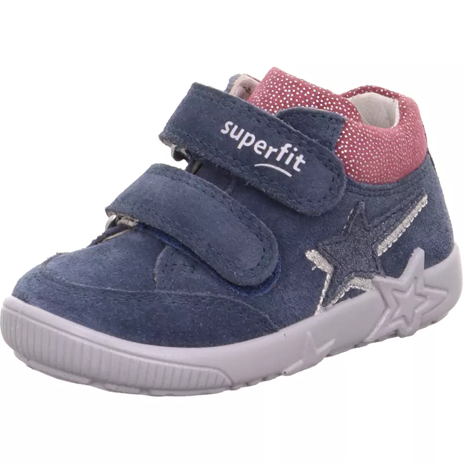 superfit Halbschuh Starlight blaupink (mittel)