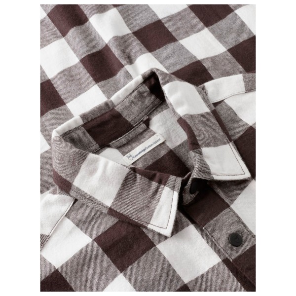 KnowledgeCotton Apparel - Regular Fit Checkered Flannel - Chemise