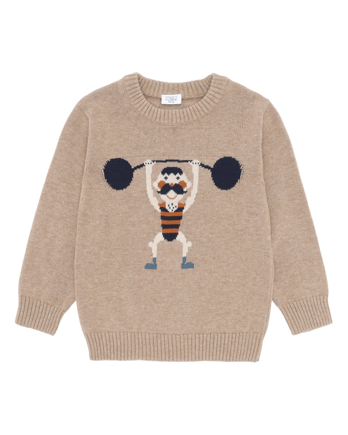 Genser Barn – 100% Bomull | Pelle Knit Strong Man