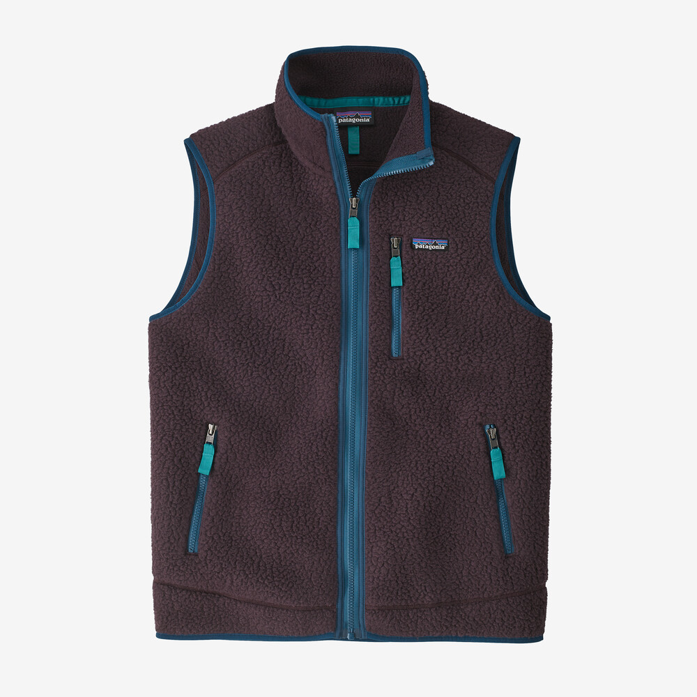 Herren-Retro-Fleeceweste