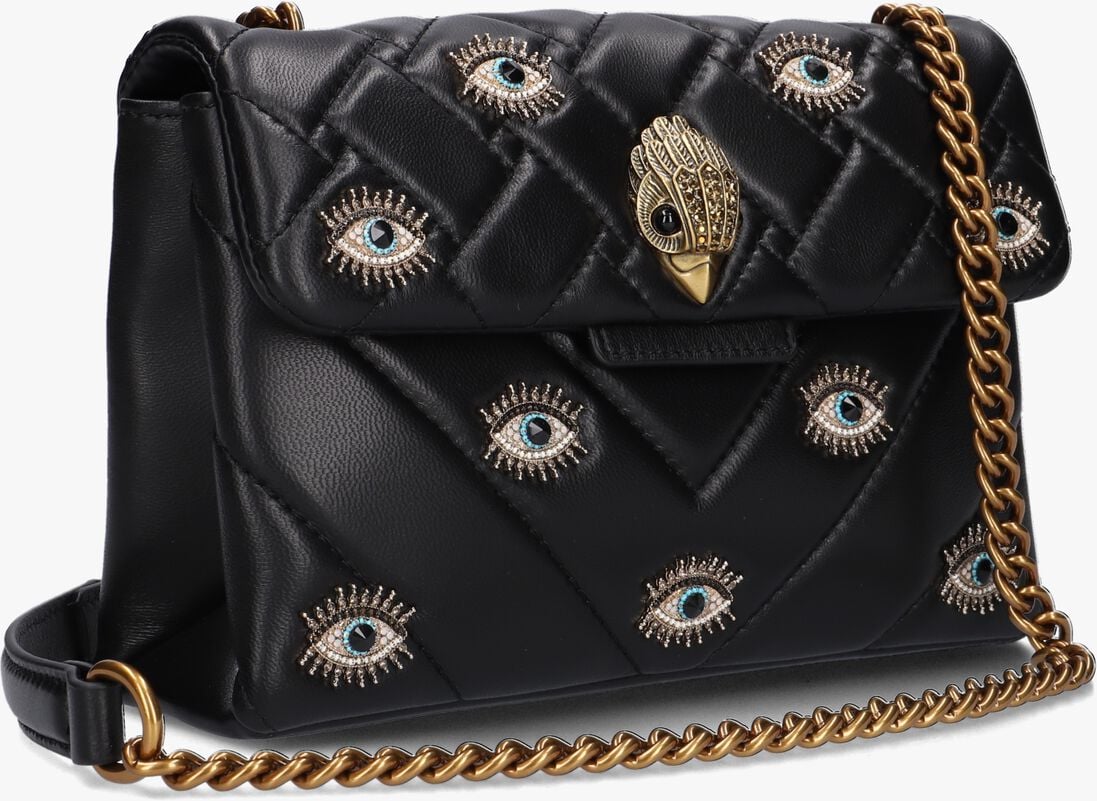 KURT GEIGER LONDON zwarte kurt geiger london schoudertas kensington bag