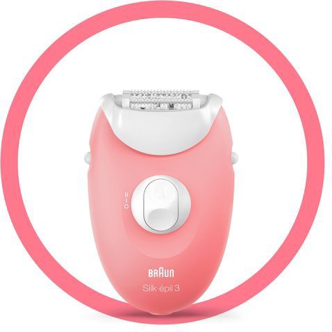Braun Silk-épil 3 SES 3-176 20 pincetten Roze, Wit