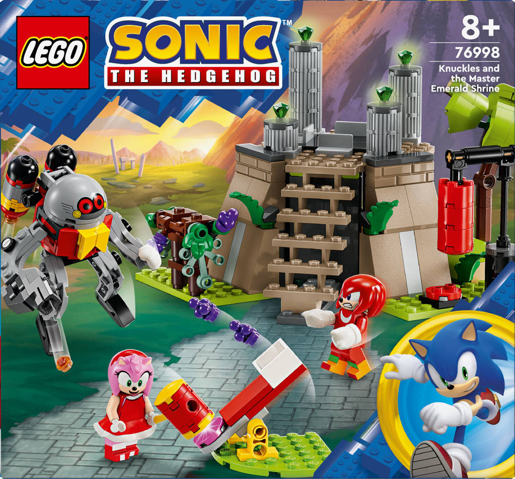 Knuckles en de Master Emerald tempel Bouwbare Speelgoed Game 76998 Sonic