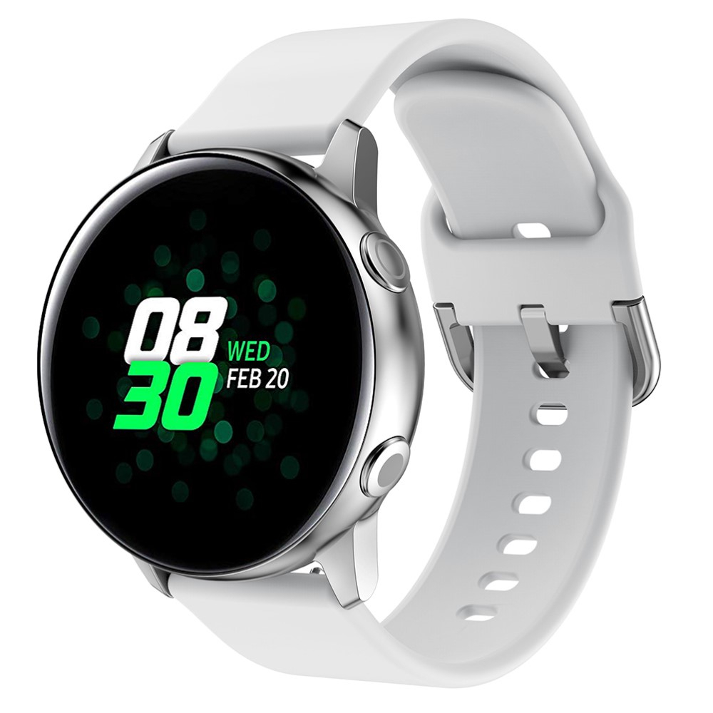 Garmin Vivoactive 4S / Vivomove 3S Silikon Sport Armband (Gelenkumfang: 170-210mm) - Weiss
