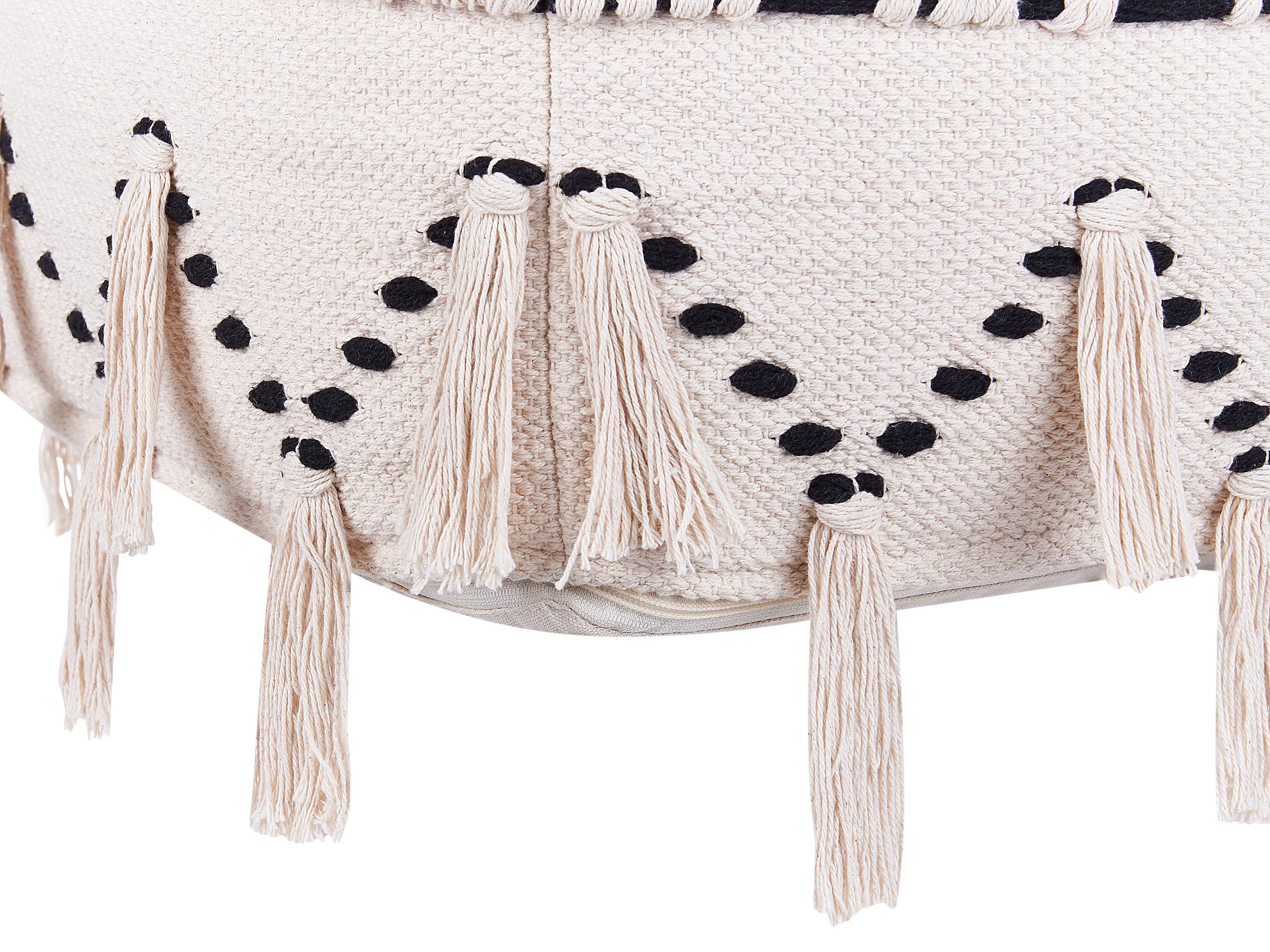 Poef THONDI Katoen Beige
