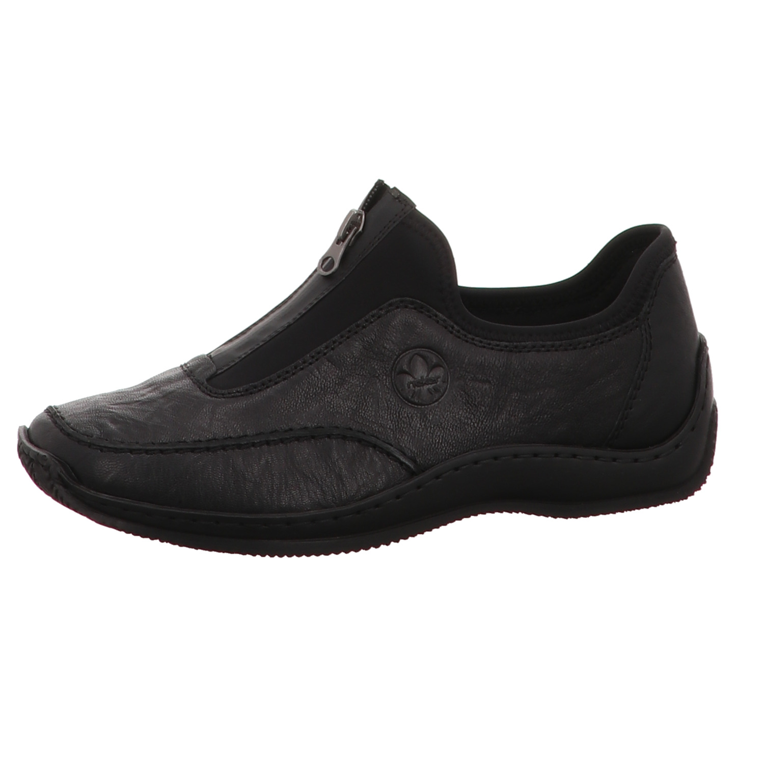Rieker Slipper schwarz schwarz