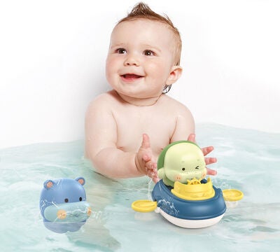 Scandinavian Baby Products Sailing Animals Badeleke