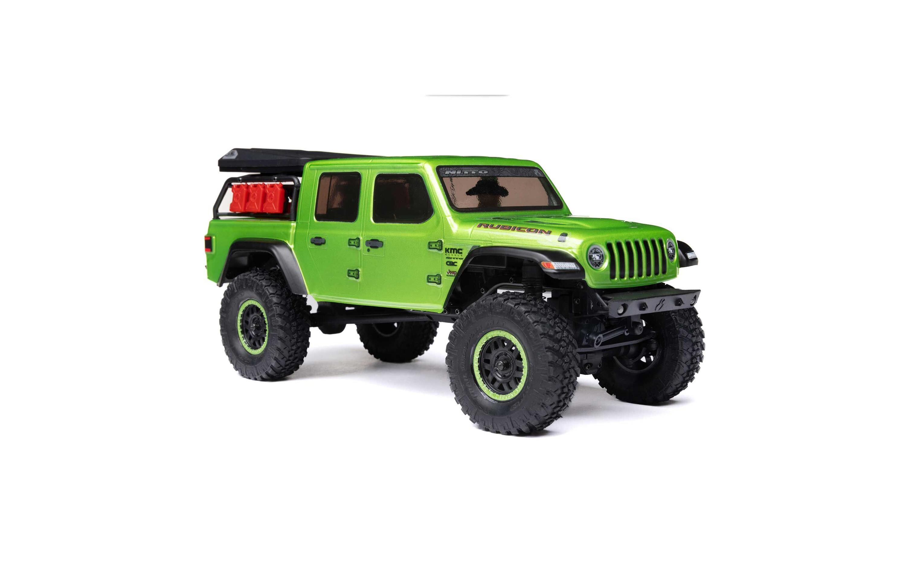 Scale Crawler SCX24 Jeep JT Gladiator Grün, RTR, 1:24<br>4WD Mini Crawler im Massstab 1:24