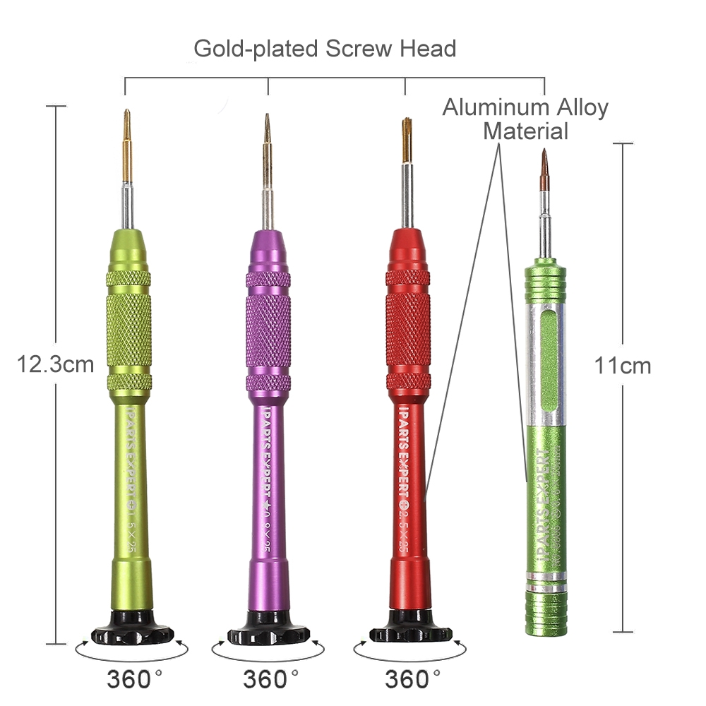 (12-tlg. Set) iPhone Reparatur Werkzeug Set