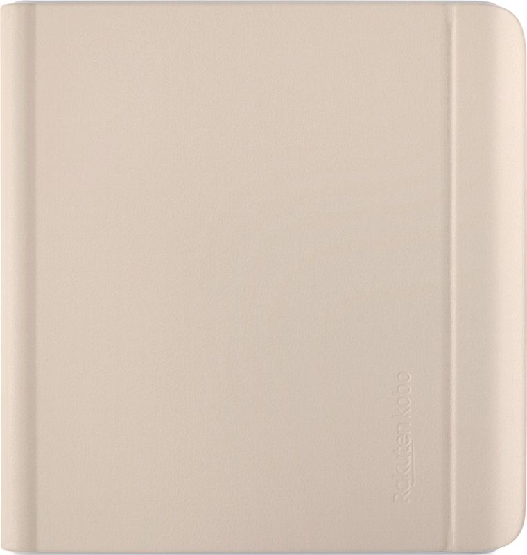 Kobo Libra Colour Hoes voor eReader - Notebook SleepCover - Beige - Met stylushouder