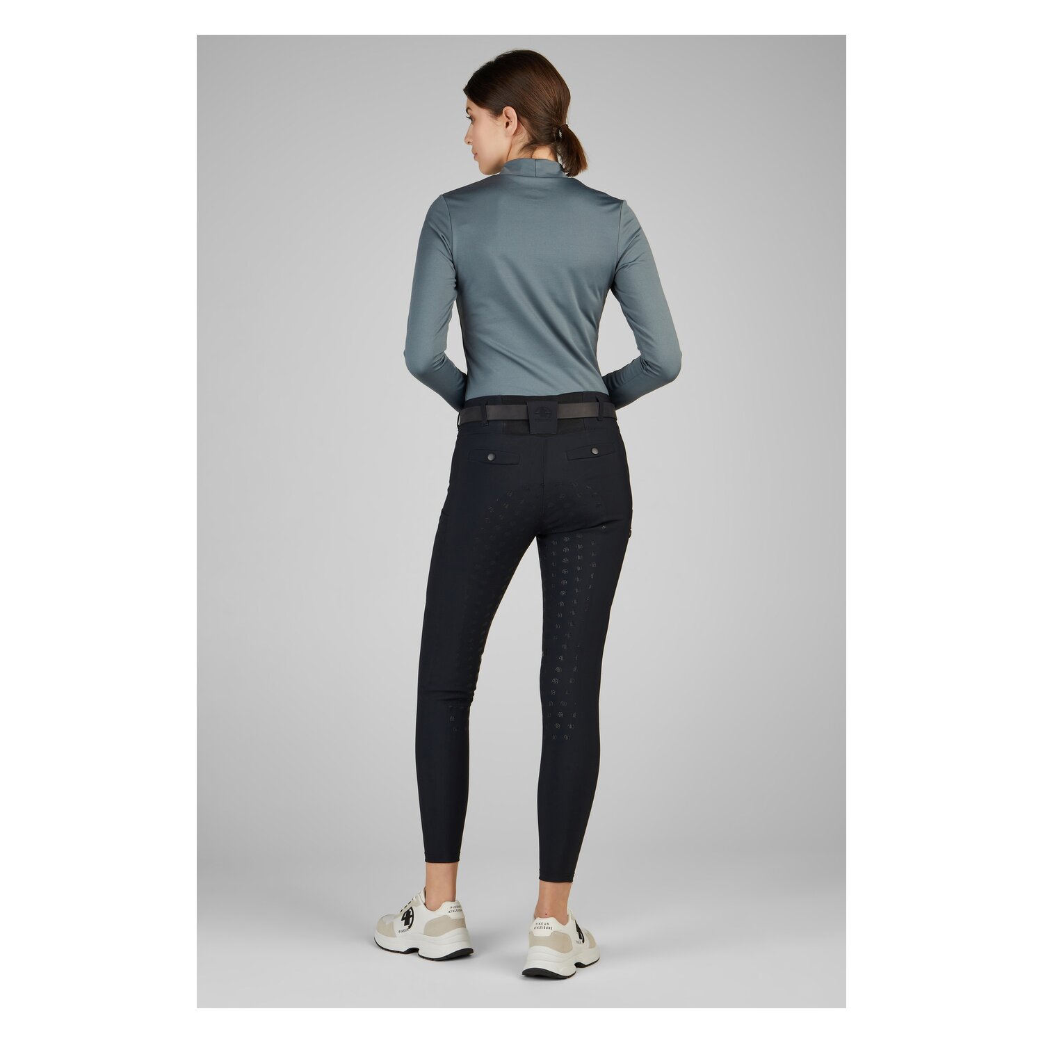 PIKEUR Athleisure Reithose Seamless-Tight Linnett - black